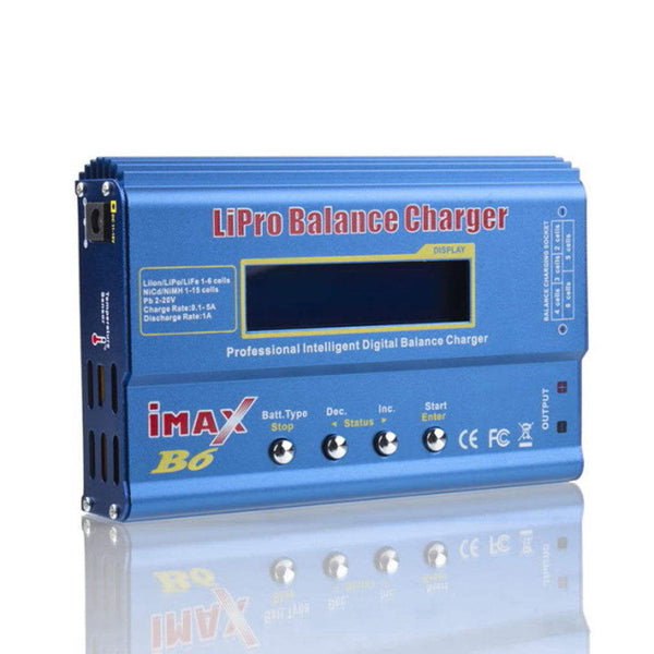 IMAX B6 80W 6A RC Toy Lipo Battery Balance Charger Discharger Dual Power Lipo Nimh Nicd Charger With Digital LCD Scree