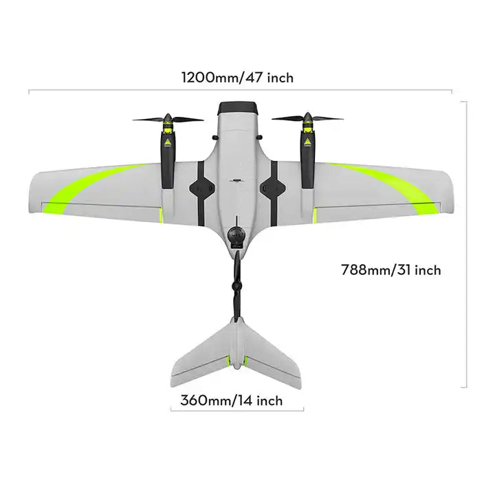 Chengfee Omphobby ZMO Pro Long Range BNF Racing Tilt Rotor Fixed Wing ...